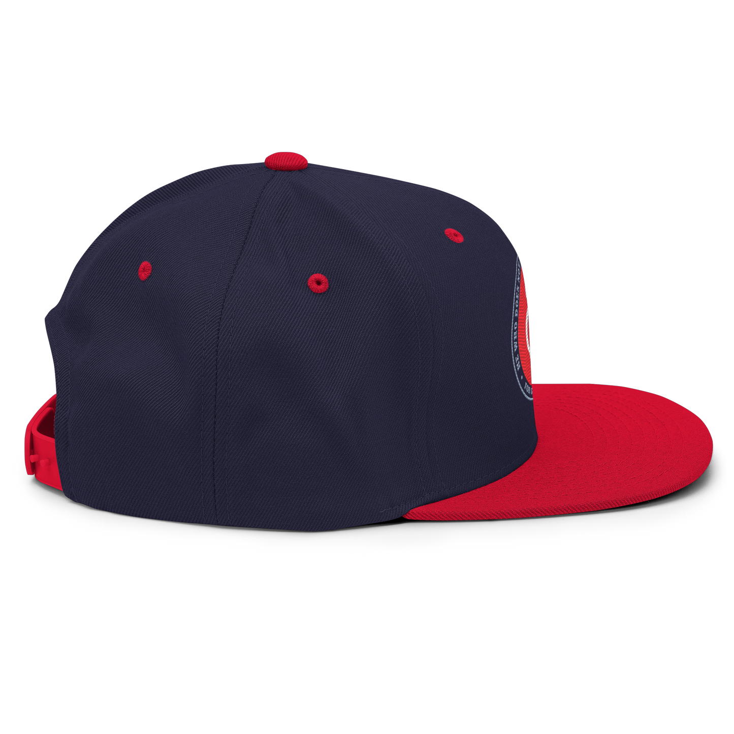 Justified In Christ God is Love Embroidered Cap | 1 John 4:8 Christian Cap
