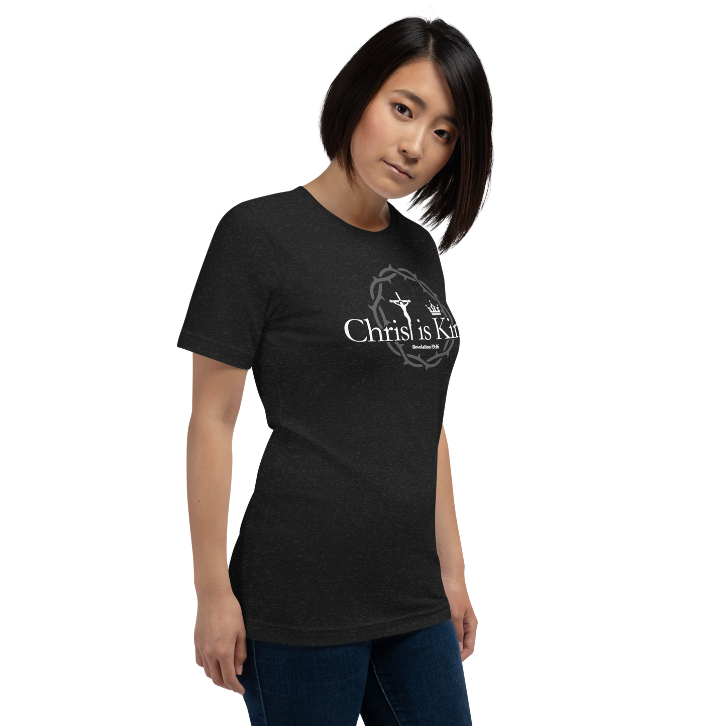 Justified In Christ Christ is King T-Shirt | Revelation 19:16 Christian Tee