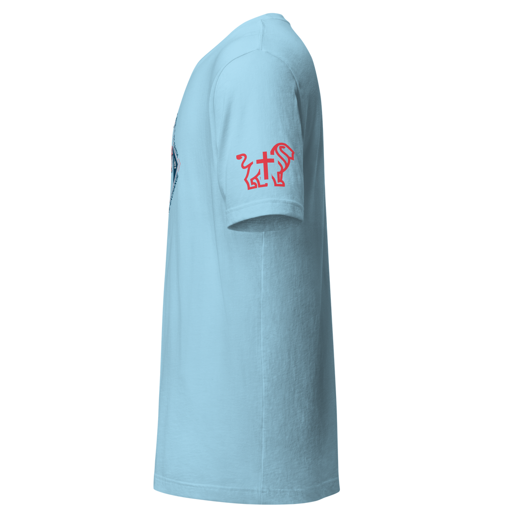 Justified In Christ Divine Exchange T-Shirt | 2 Corinthians 5:21 Christian Tee