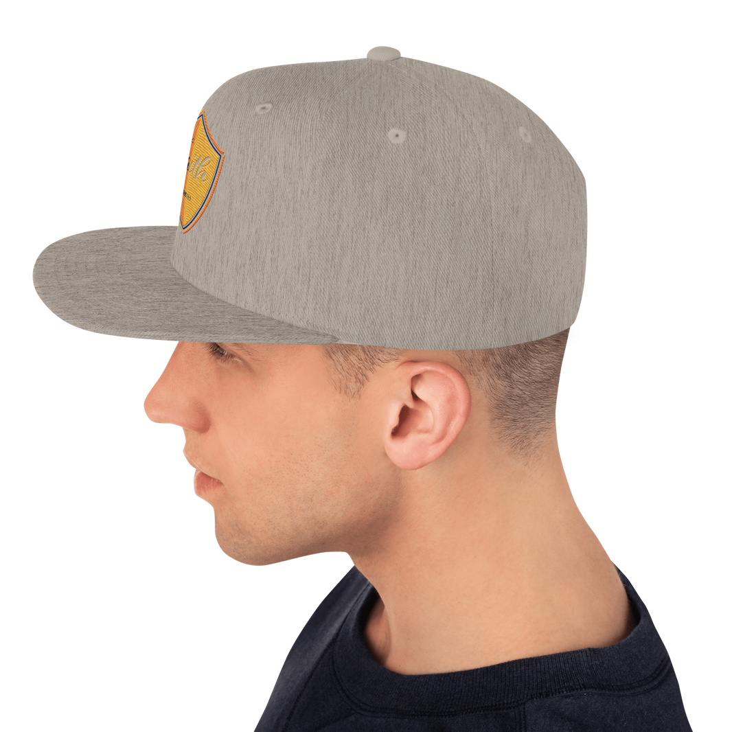 Justified In Christ Faith Embroidered Cap | Hebrews 11:1 Christian Cap