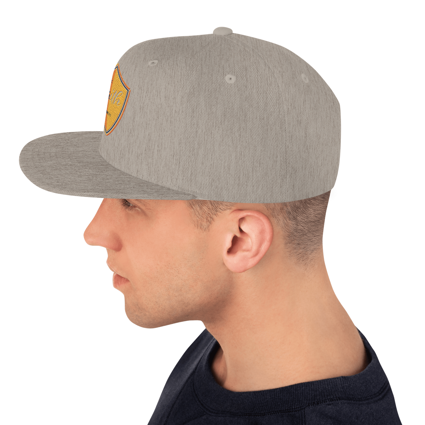 Justified In Christ Faith Embroidered Cap | Hebrews 11:1 Christian Cap