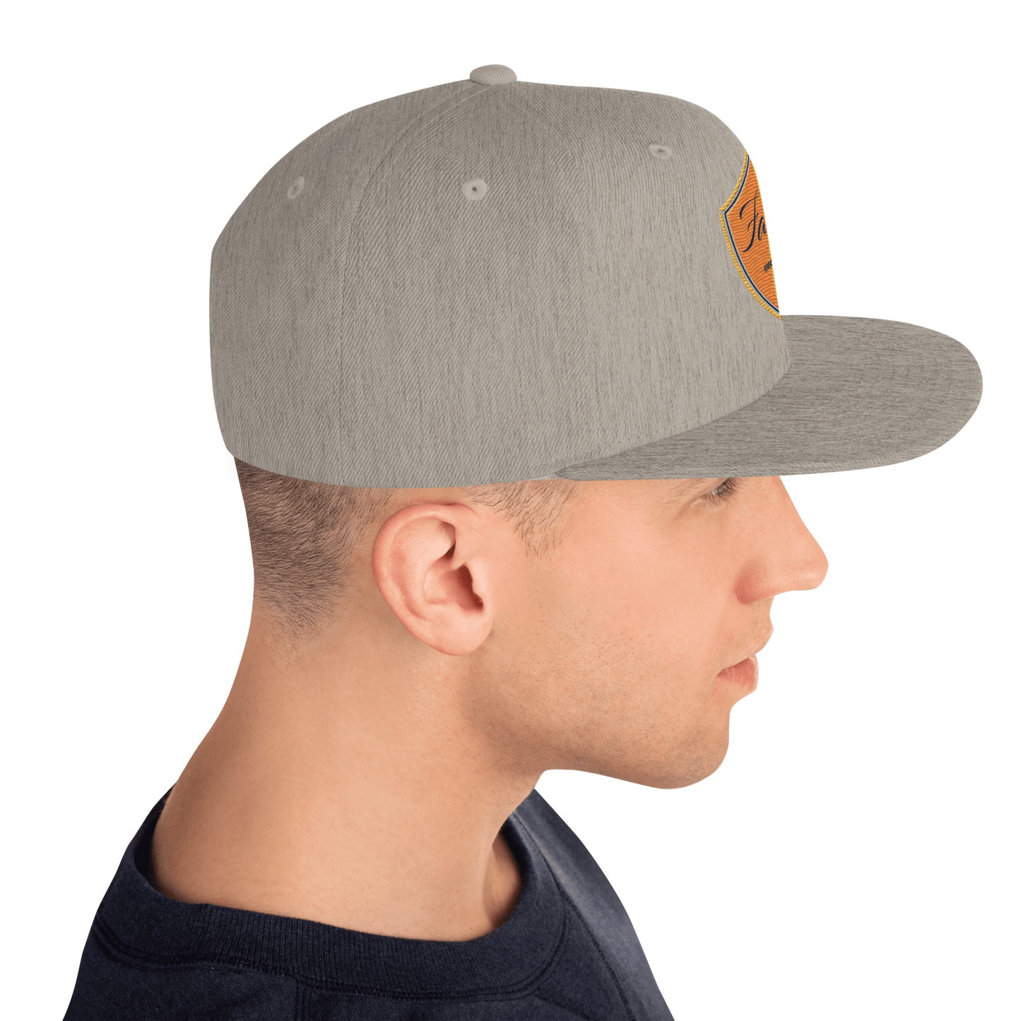 Justified In Christ Faith Embroidered Cap | Hebrews 11:1 Christian Cap