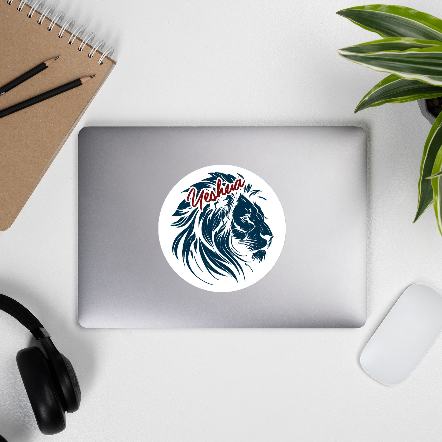Justified In Christ Yeshua HaMashiach Sticker | Christian Sticker