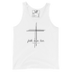 Justified In Christ Faith Hope Love Tank Top | 1 Corinthians 13:13 Christian Top