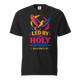 Justified In Christ Led by the Holy Spirit Heavyweight T-Shirt | Galatians 5:18 Christian Tee