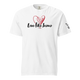 Justified In Christ Love like Jesus Heavyweight T-Shirt | John 15:12 Christian Tee