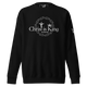 Justified In Christ Christ is King Crewneck Sweatshirt | Revelation 19:16 Christian Apparel