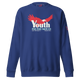 Justified In Christ Youth Renewed Crewneck Sweatshirt | Psalm 103:5 Christian Apparel