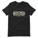Justified In Christ Redeemed T-Shirt | Isaiah 43:1 Christian Tee