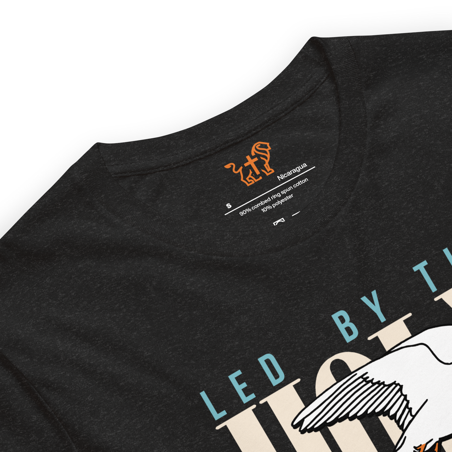 Justified In Christ Led by the Holy Spirit T-Shirt | Galatians 5:18 Christian Tee