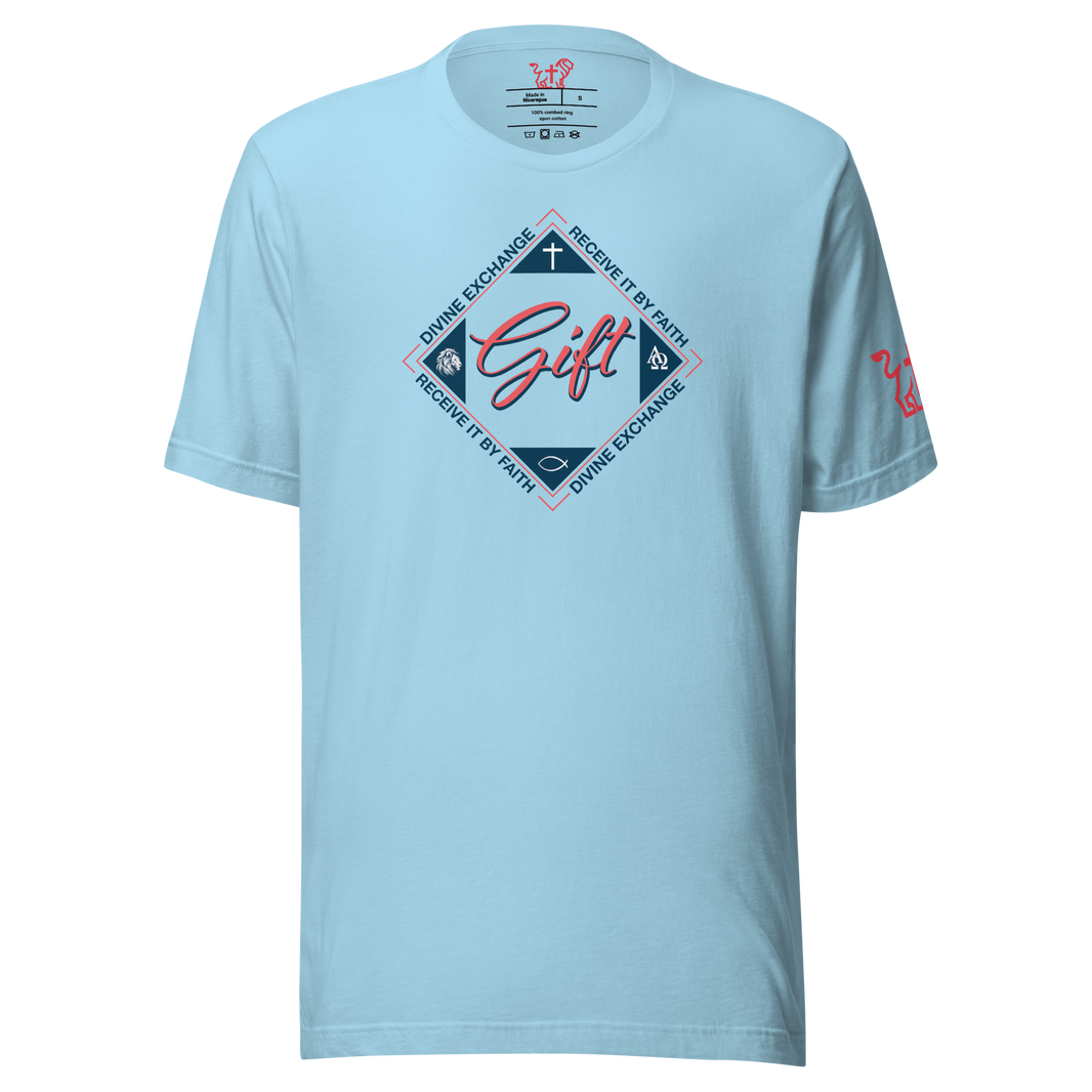 Justified In Christ Divine Exchange T-Shirt | 2 Corinthians 5:21 Christian Tee