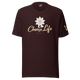 Justified In Christ Choose Life T-Shirt | Deuteronomy 30:19 Christian Tee