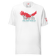 Justified In Christ Youth Renewed White T-Shirt | Psalm 103:5 Christian Tee