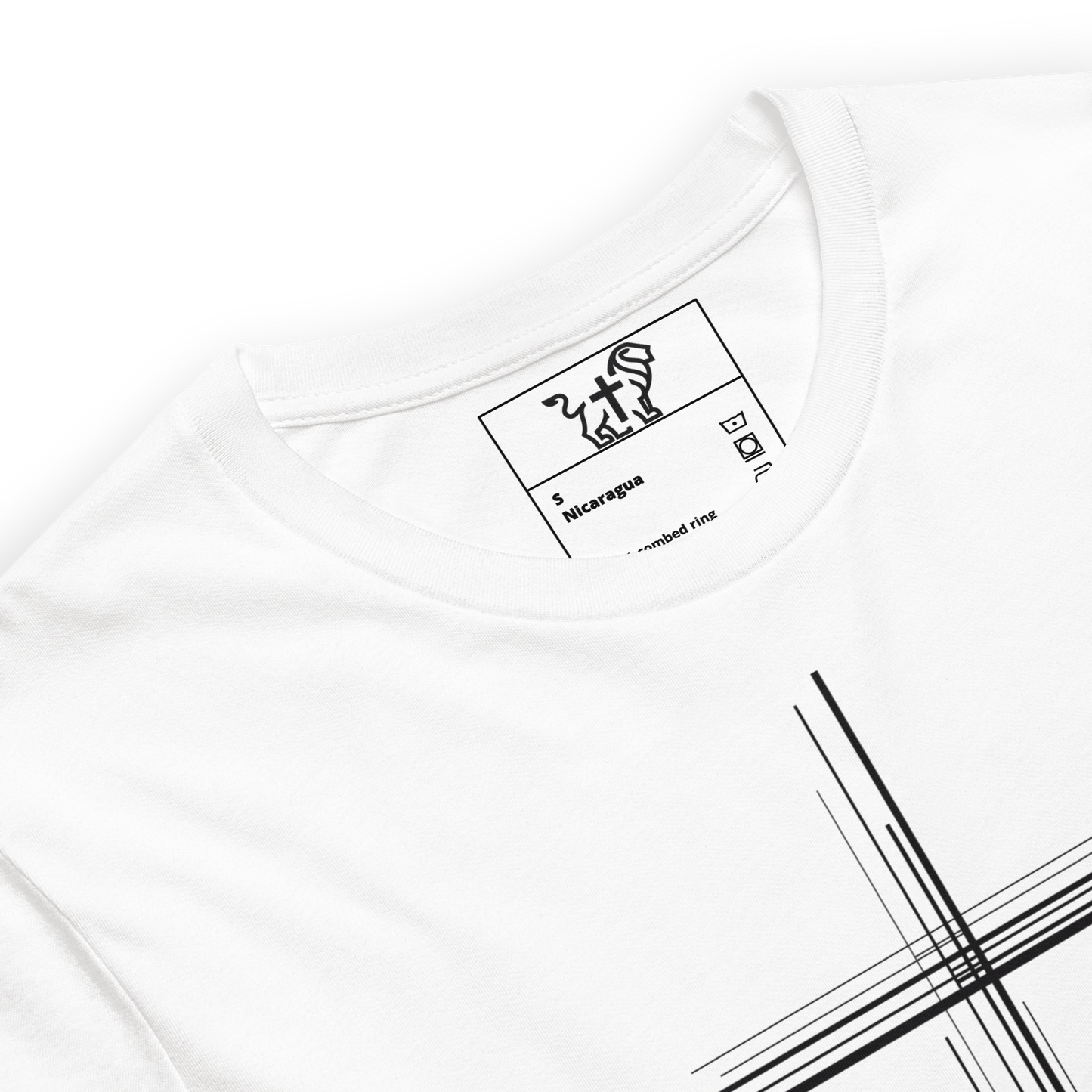 Justified In Christ Faith Hope Love White T-Shirt | 1 Corinthians 13:13 Christian Tee