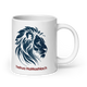 Justified In Christ Yeshua HaMashiach Ceramic Mug | Christian Mug