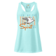 Justified In Christ Led by the Holy Spirit Blue Tank Top | Galatians 5:18 Christian Top
