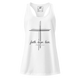 Justified In Christ Faith Hope Love Tank Top | 1 Corinthians 13:13 Christian Top